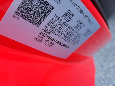 2022 Chevrolet Corvette 2LT