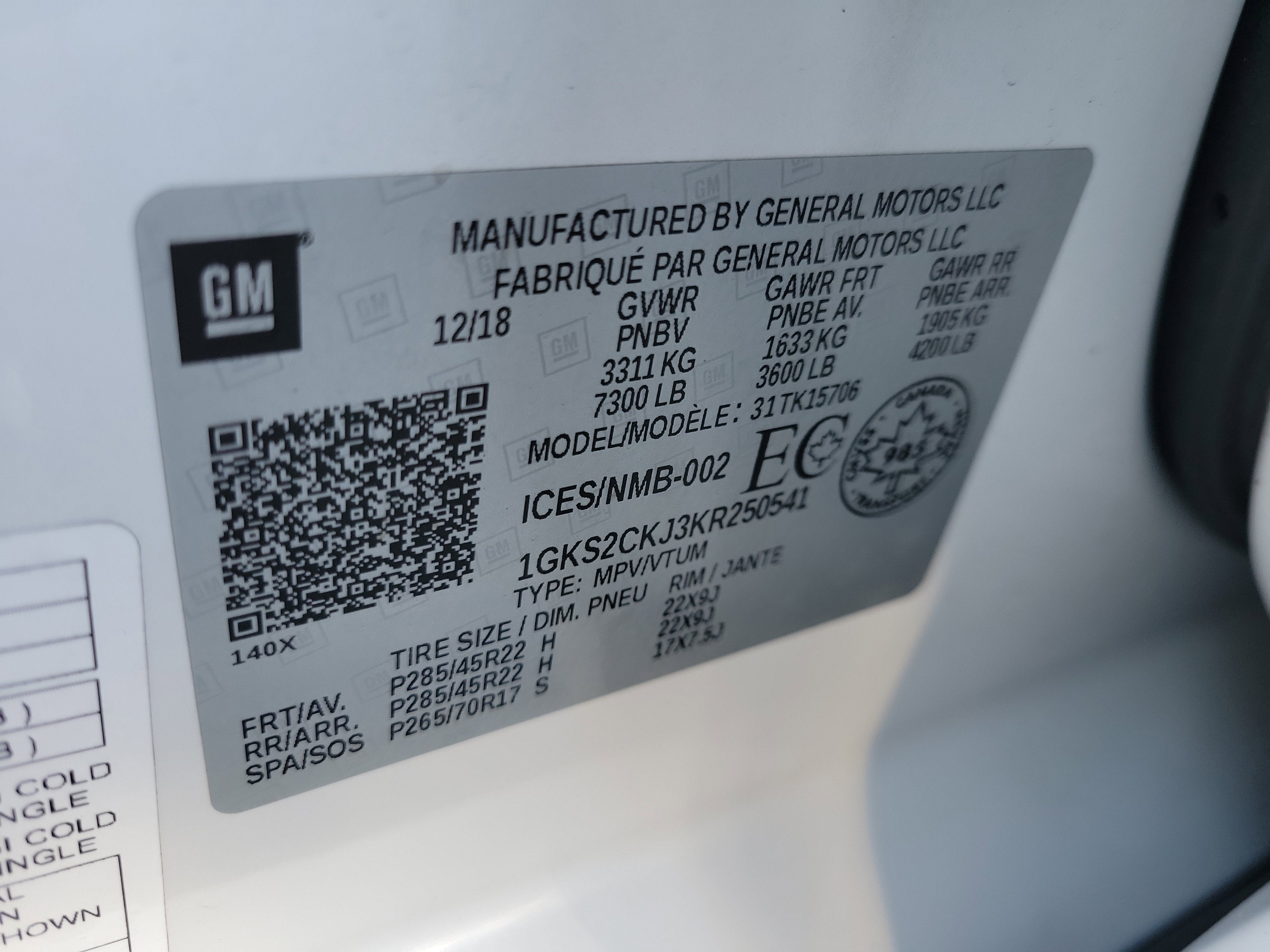 2019 GMC Yukon Denali