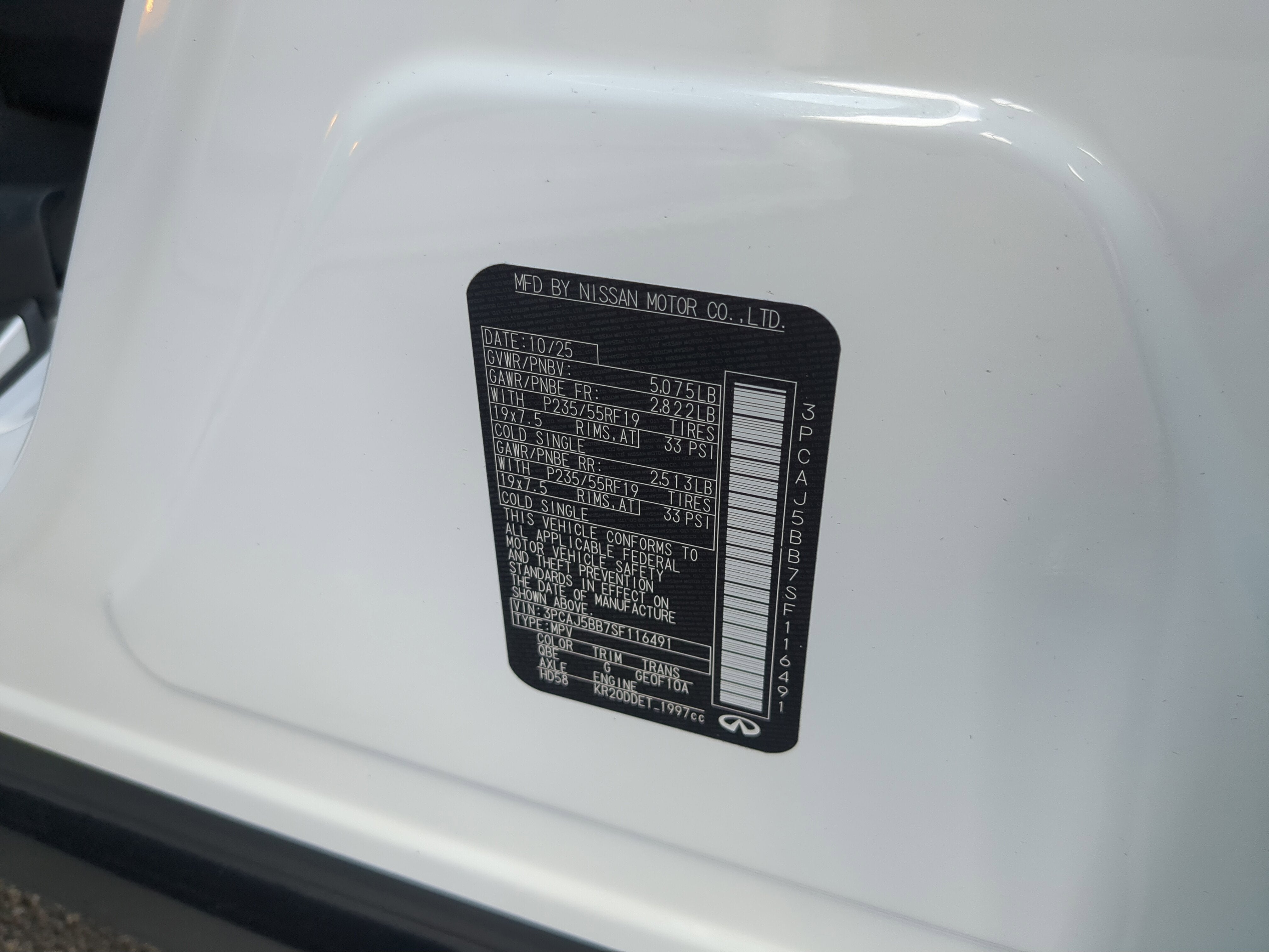 2025 INFINITI QX50 LUXE AWD