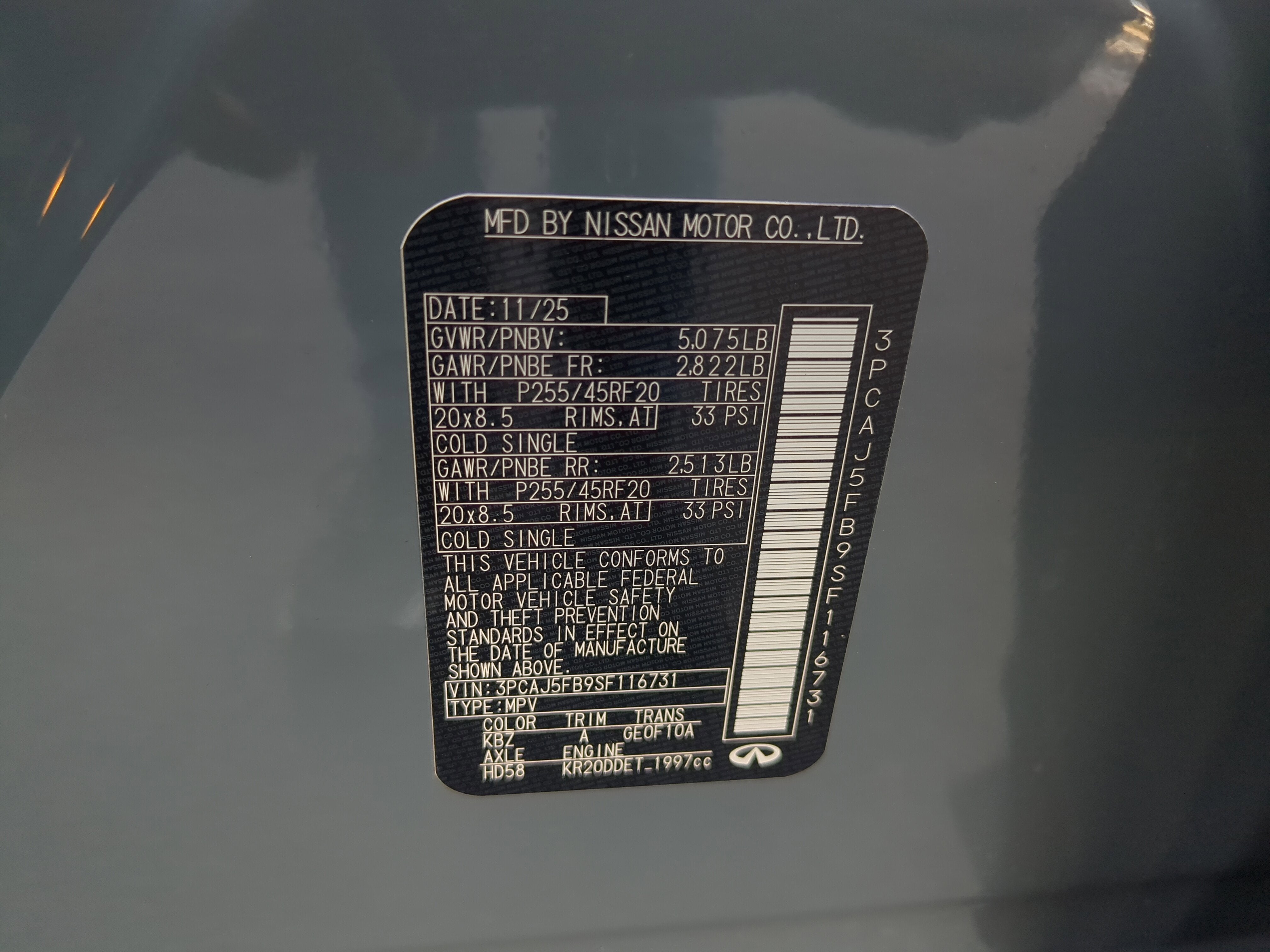 2025 INFINITI QX50 Sport AWD