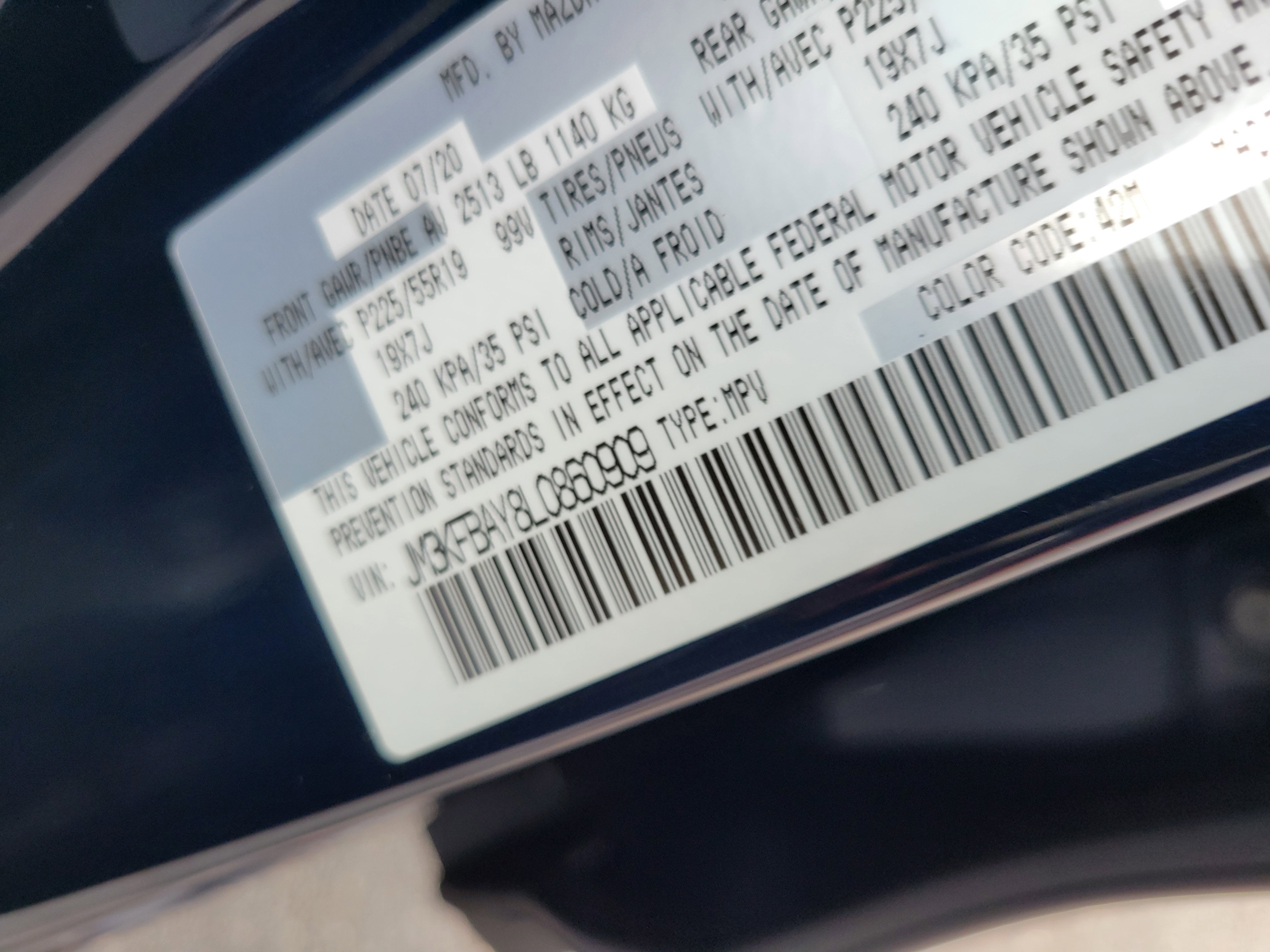 2020 Mazda Mazda CX-5 Grand Touring Reserve