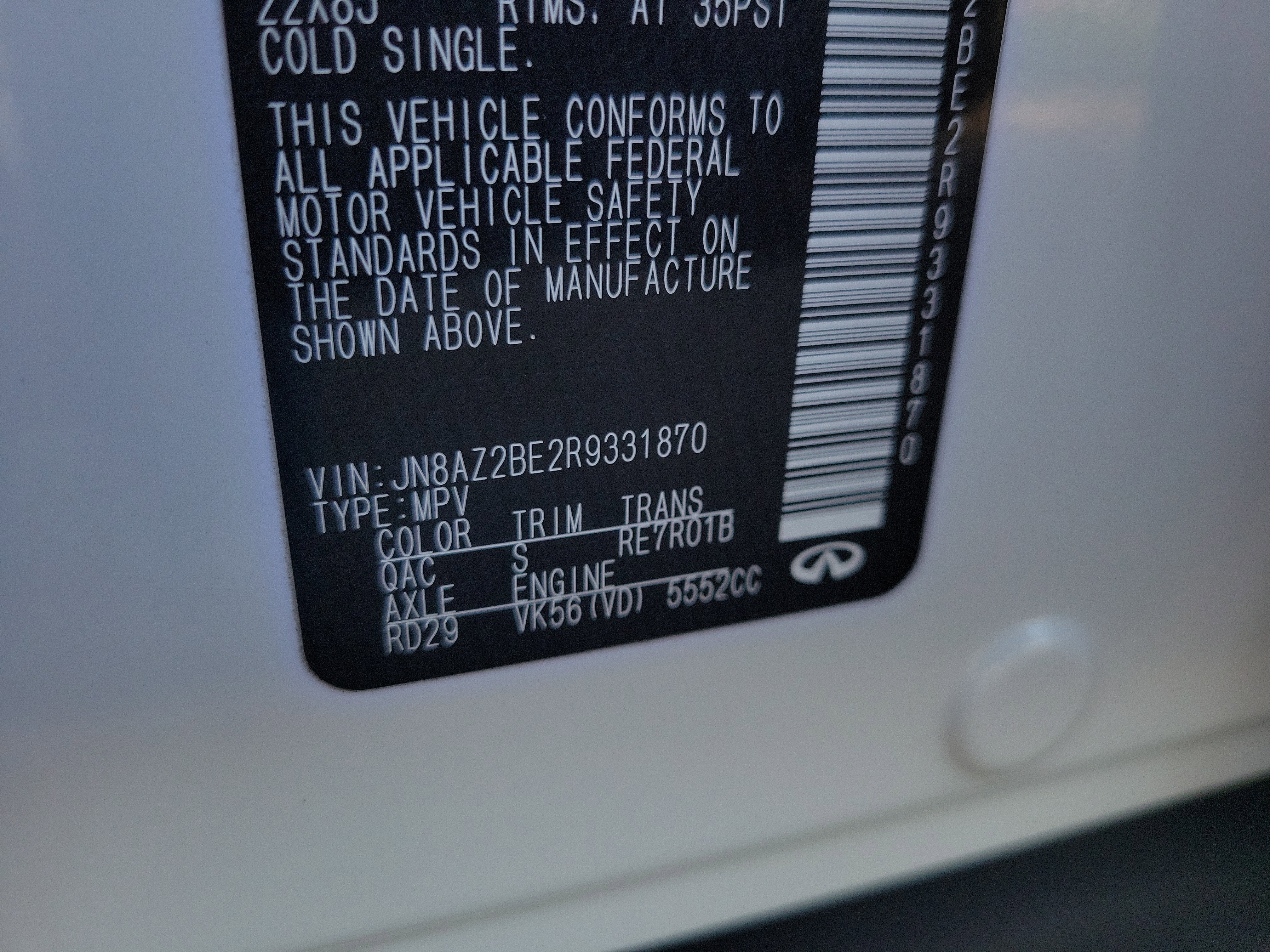 2024 INFINITI QX80 SENSORY 4WD