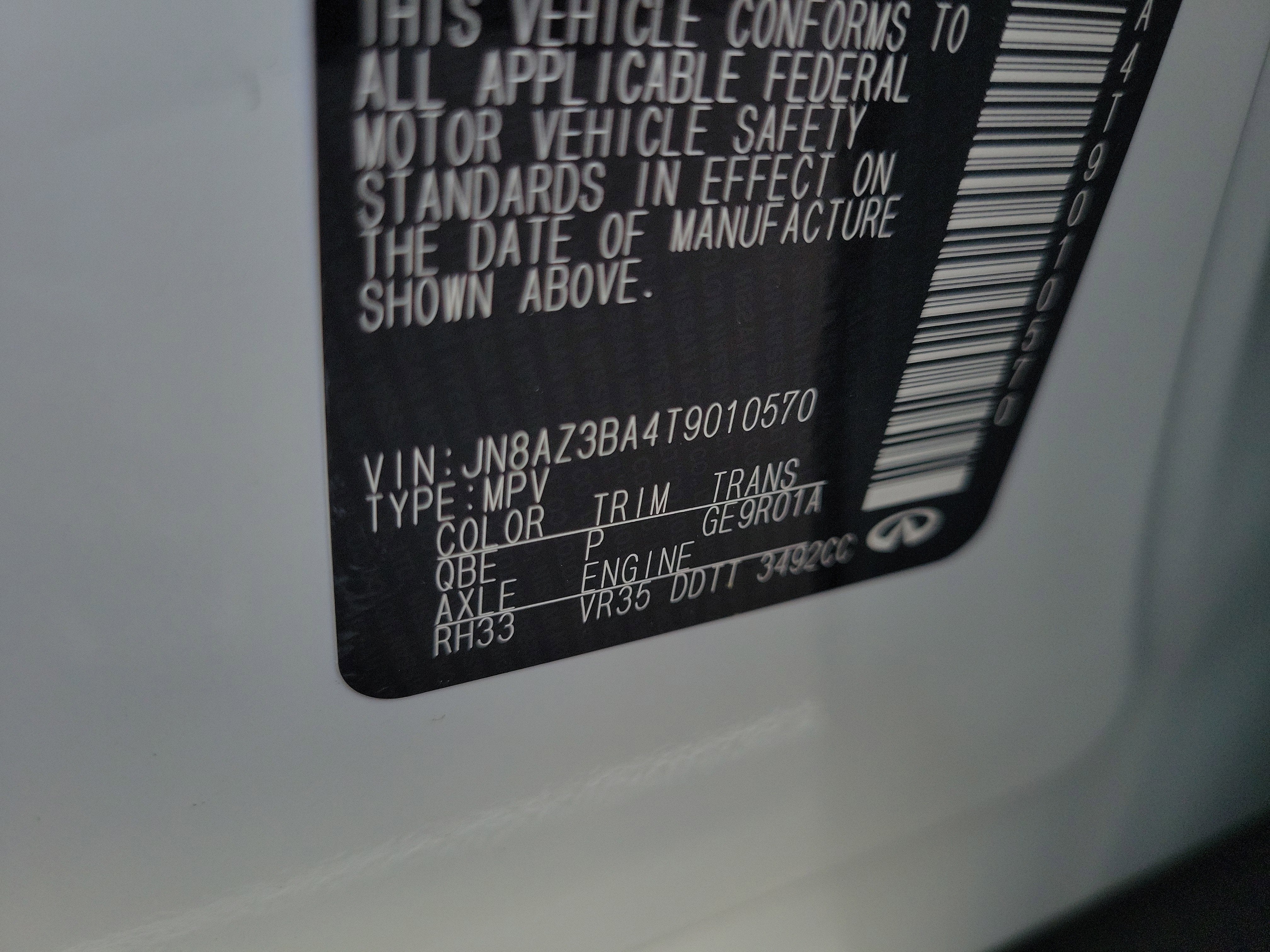 2026 INFINITI QX80 Luxe 2WD