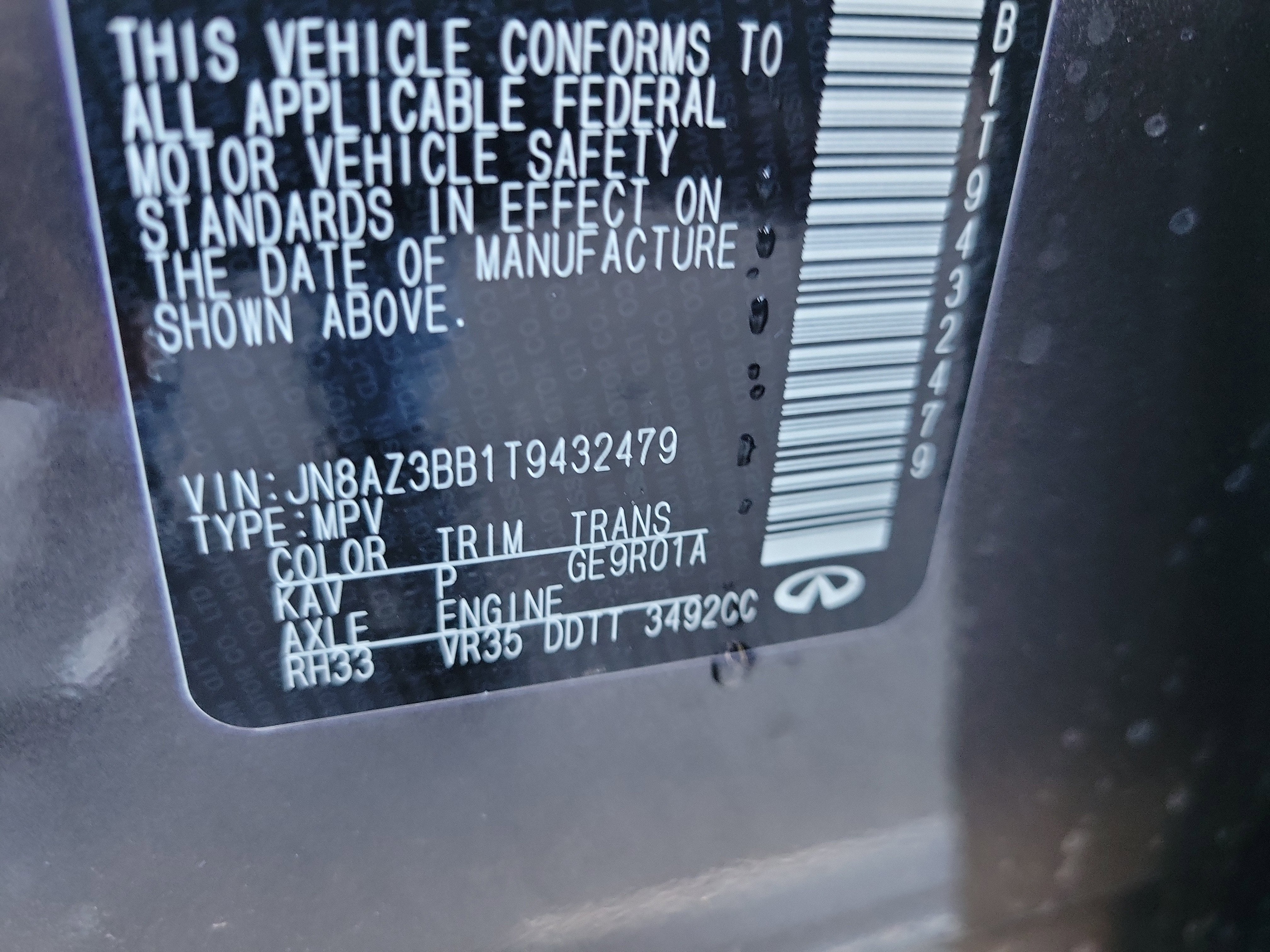 2026 INFINITI QX80 Luxe 4WD