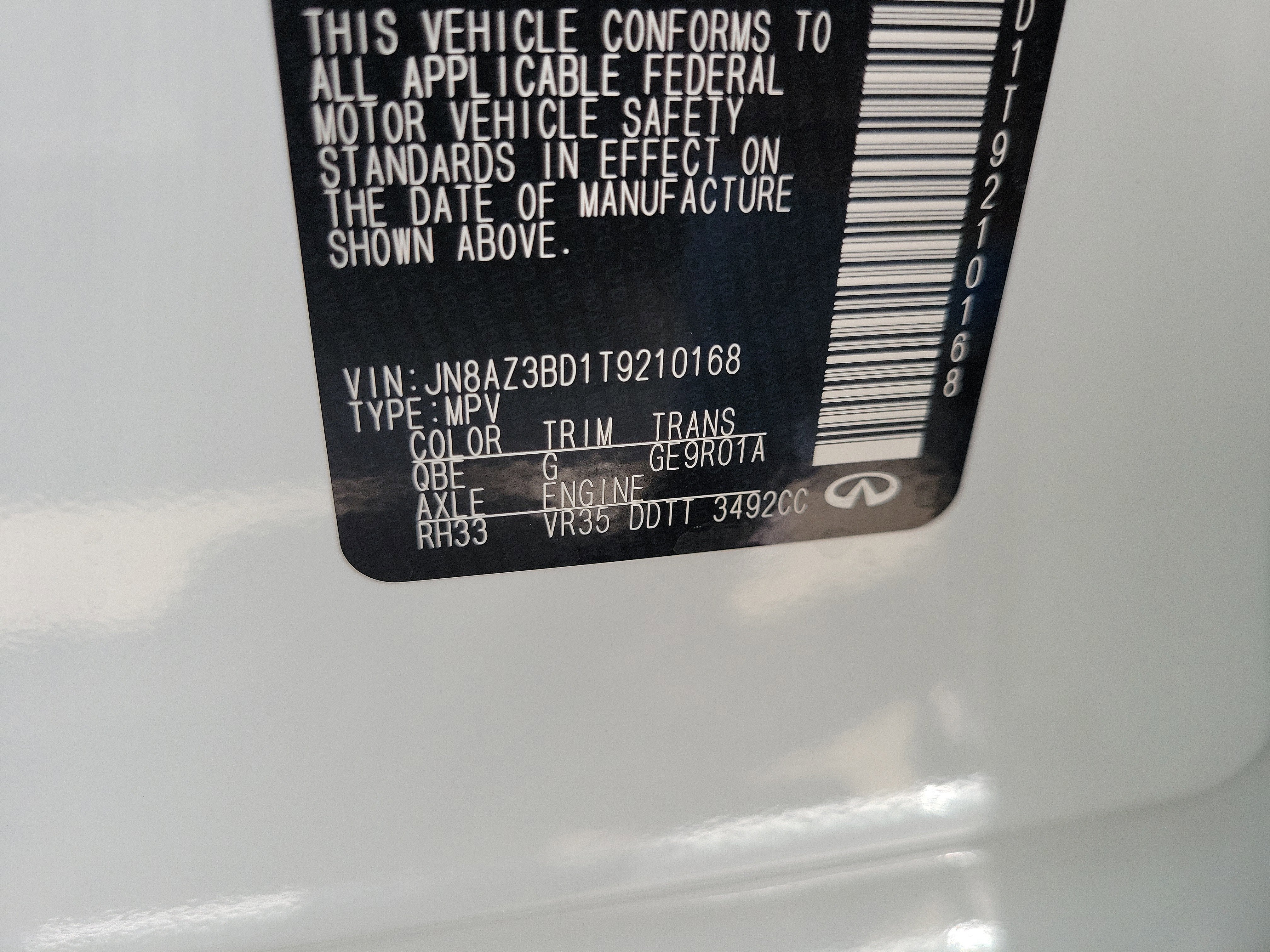 2026 INFINITI QX80 Luxe 2WD