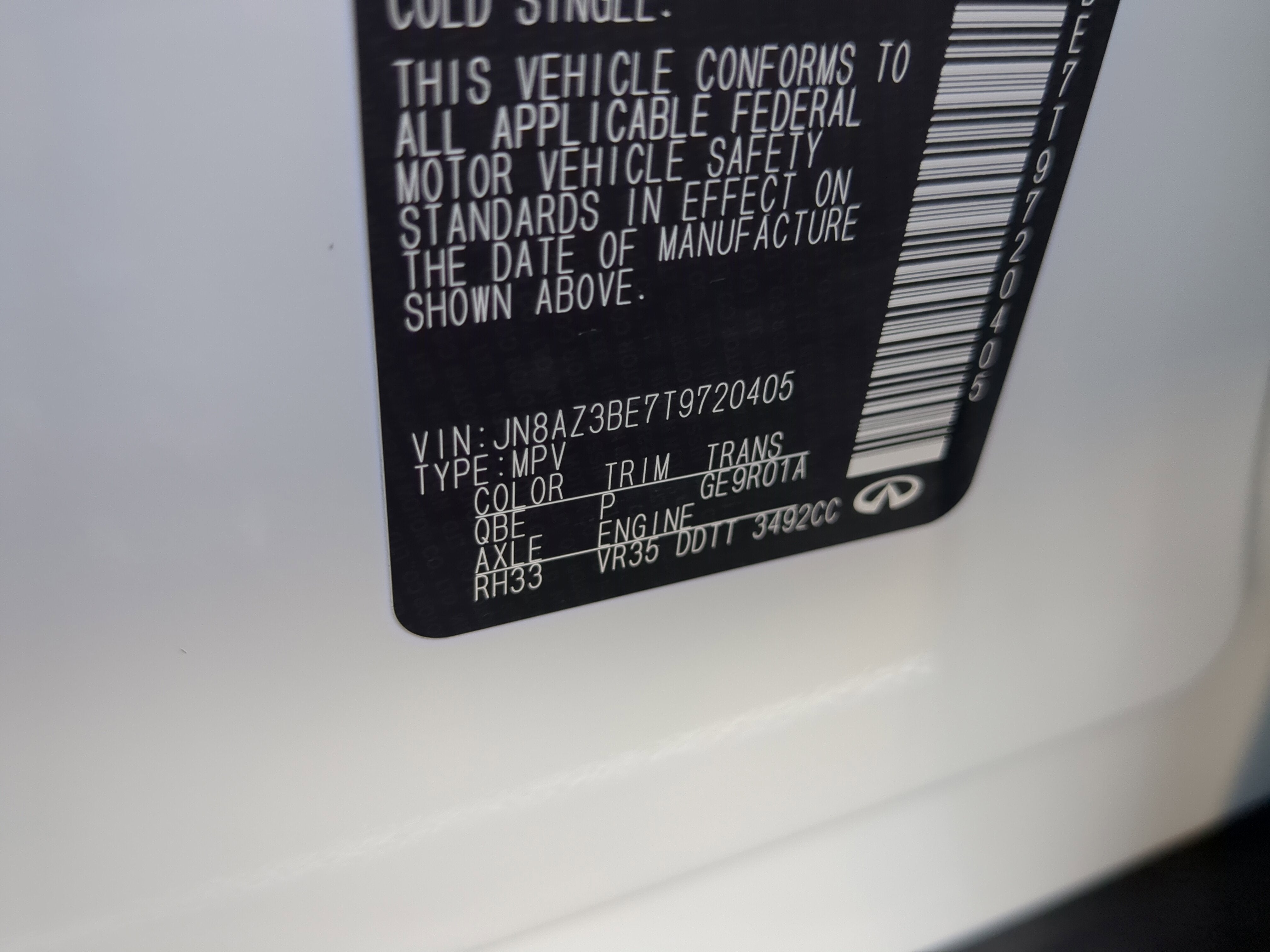 2026 INFINITI QX80 Luxe 4WD