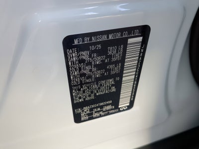 2026 INFINITI QX80 Autograph 4WD