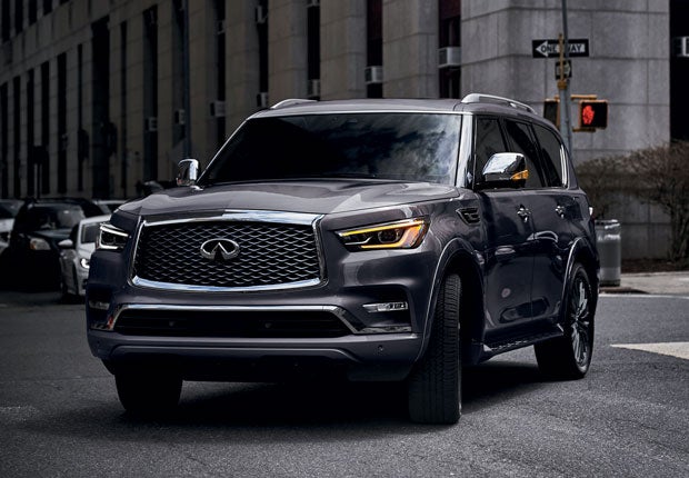 2024 INFINITI QX80 Key Features - HYDRAULIC BODY MOTION CONTROL SYSTEM | INFINITI of Sarasota in Sarasota FL
