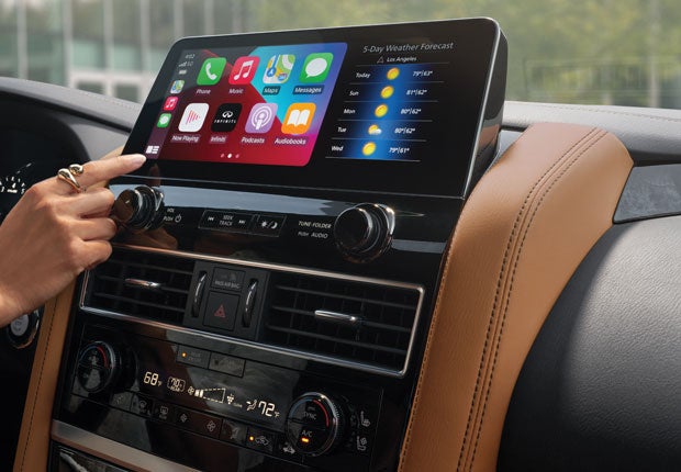2024 INFINITI QX80 Key Features - WIRELESS APPLE CARPLAY® INTEGRATION | INFINITI of Sarasota in Sarasota FL